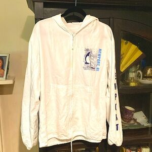 Newport zippered 100% cotton jacket. Yacht club brand. Size L. Great condition.